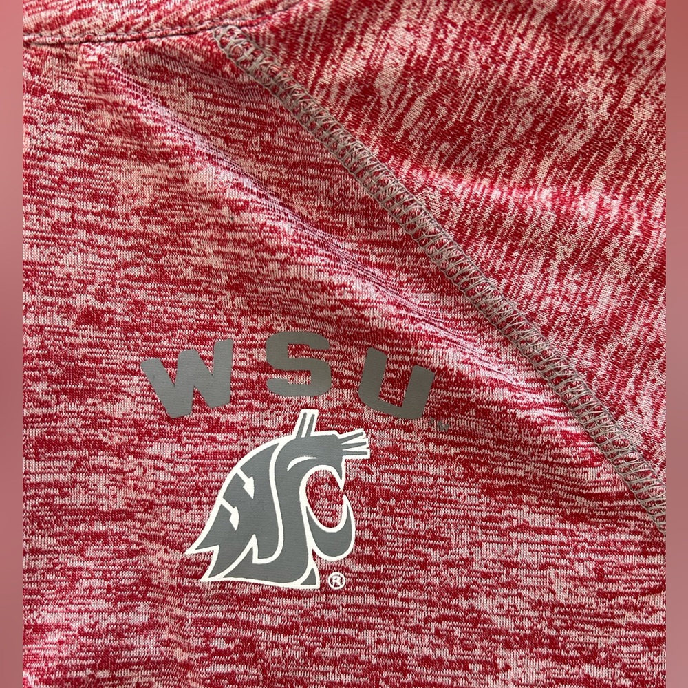 WSU COUGARS 1/4 zip lightweight top - Picture 5 of 5